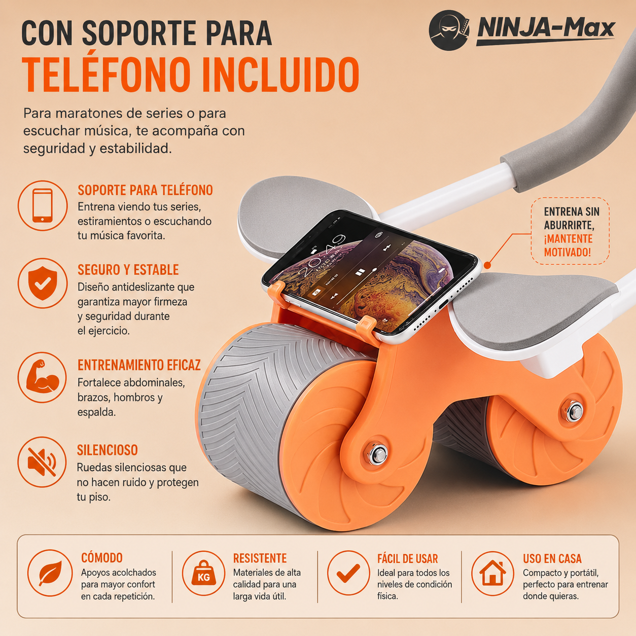 Rueda Abdominal Automatica
