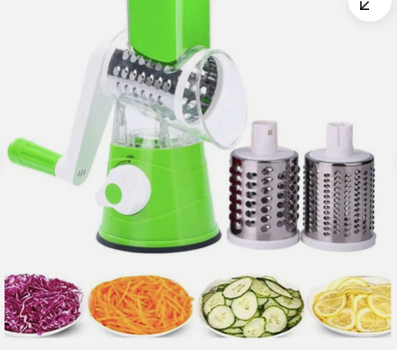 Rallador Cortador Manual 3 en 1